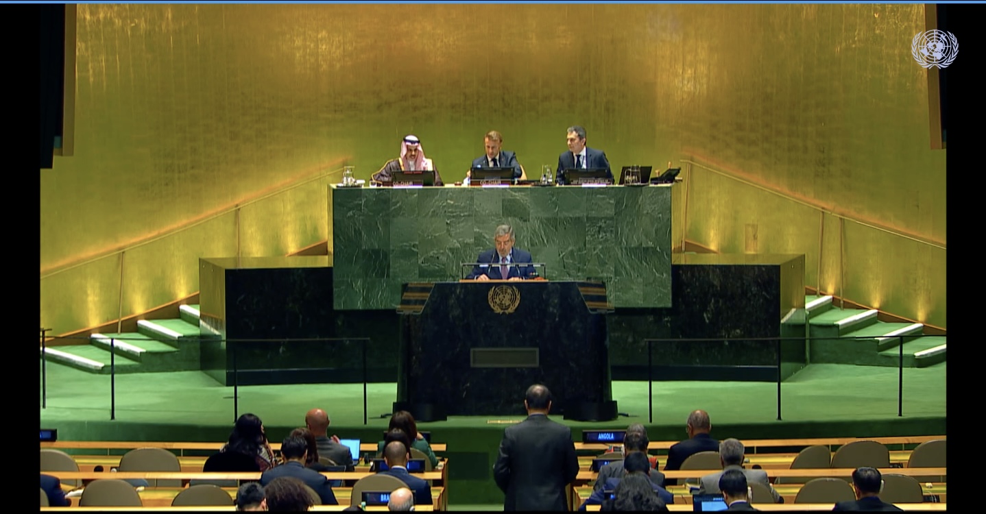 En la sesión de la Asamblea General de la ONU donde se adoptó la Declaración de Nueva York, el representante permanente de México, Juan Ramón de la Fuente, advirtió que la situación es insostenible