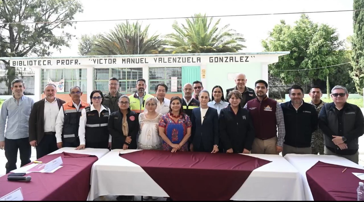 Sheinbaum informó que los niveles de aguas residuales han comenzado a descender y ya se inició el primero de dos censos para registrar a los damnificados.