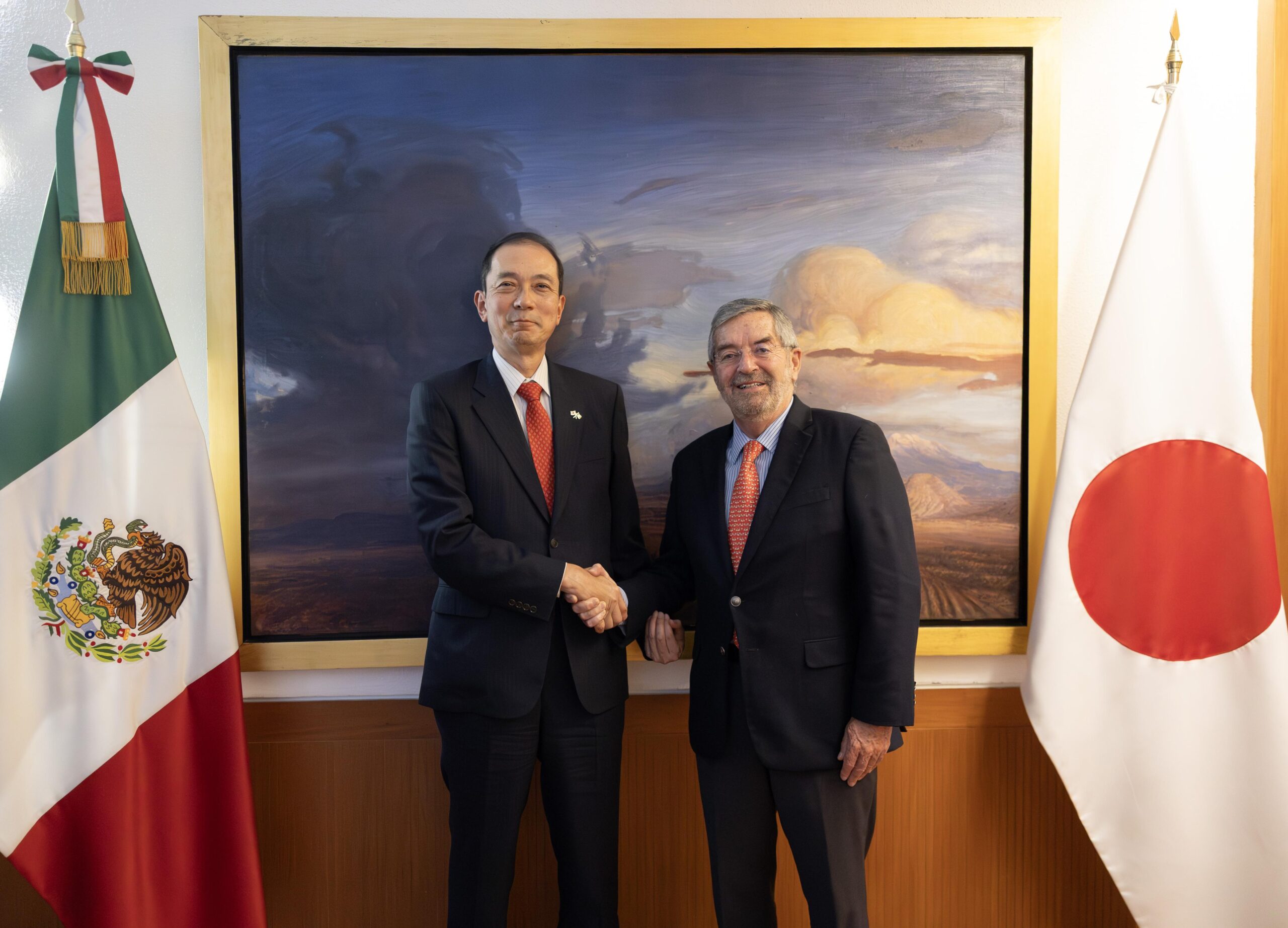 La SRE destacó que estos encuentros reflejan el compromiso del Gobierno de México por diversificar su política exterior.