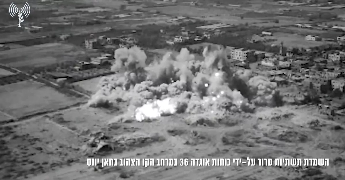 Las tropas localizaron y neutralizaron decenas de emplazamientos de Hamás donde se encontró abundante armamento y material de combate.