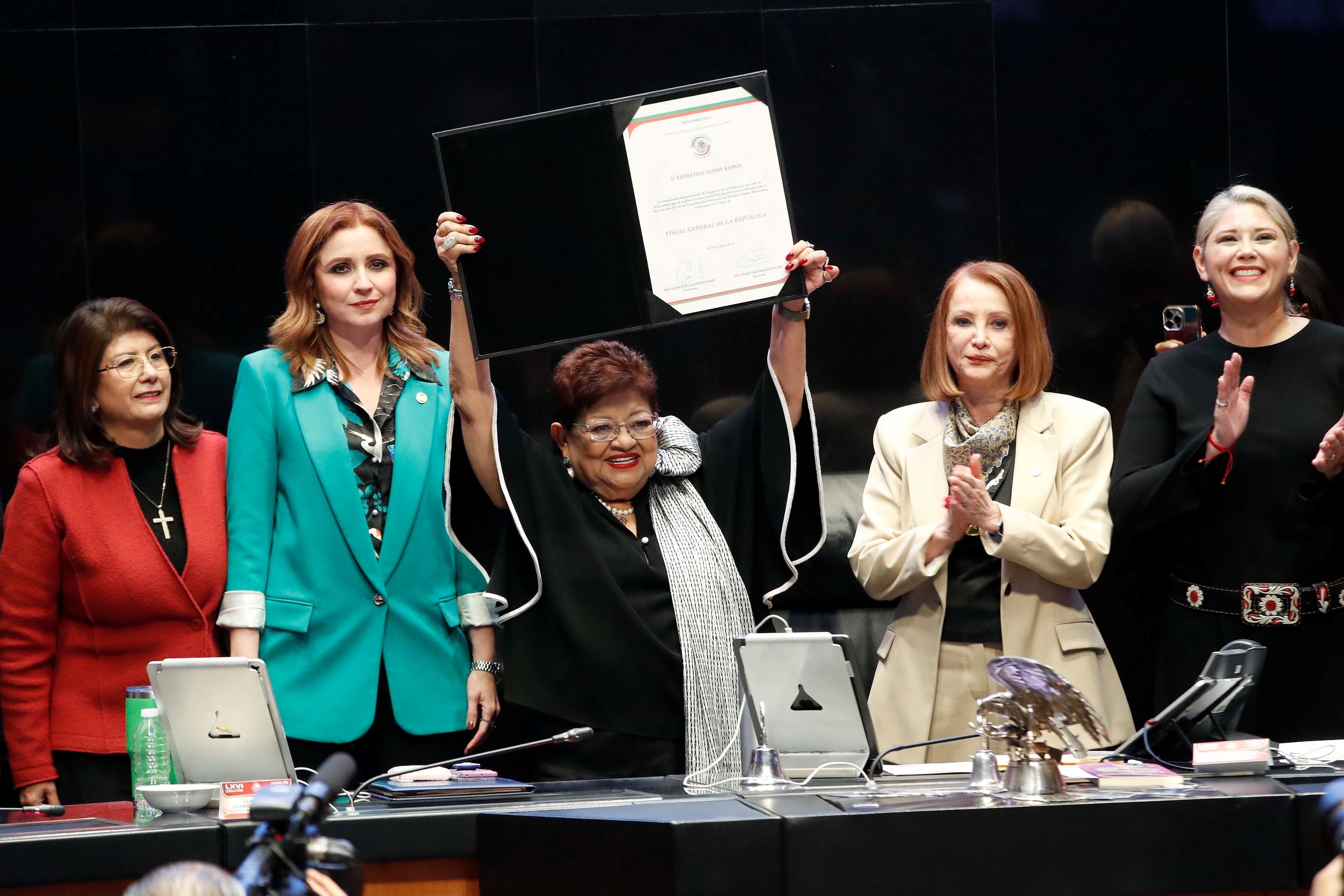 La mandataria anticipó que, con la llegada de Godoy, habrá mayor coordinación entre la Secretaría de Seguridad y Protección Ciudadana.