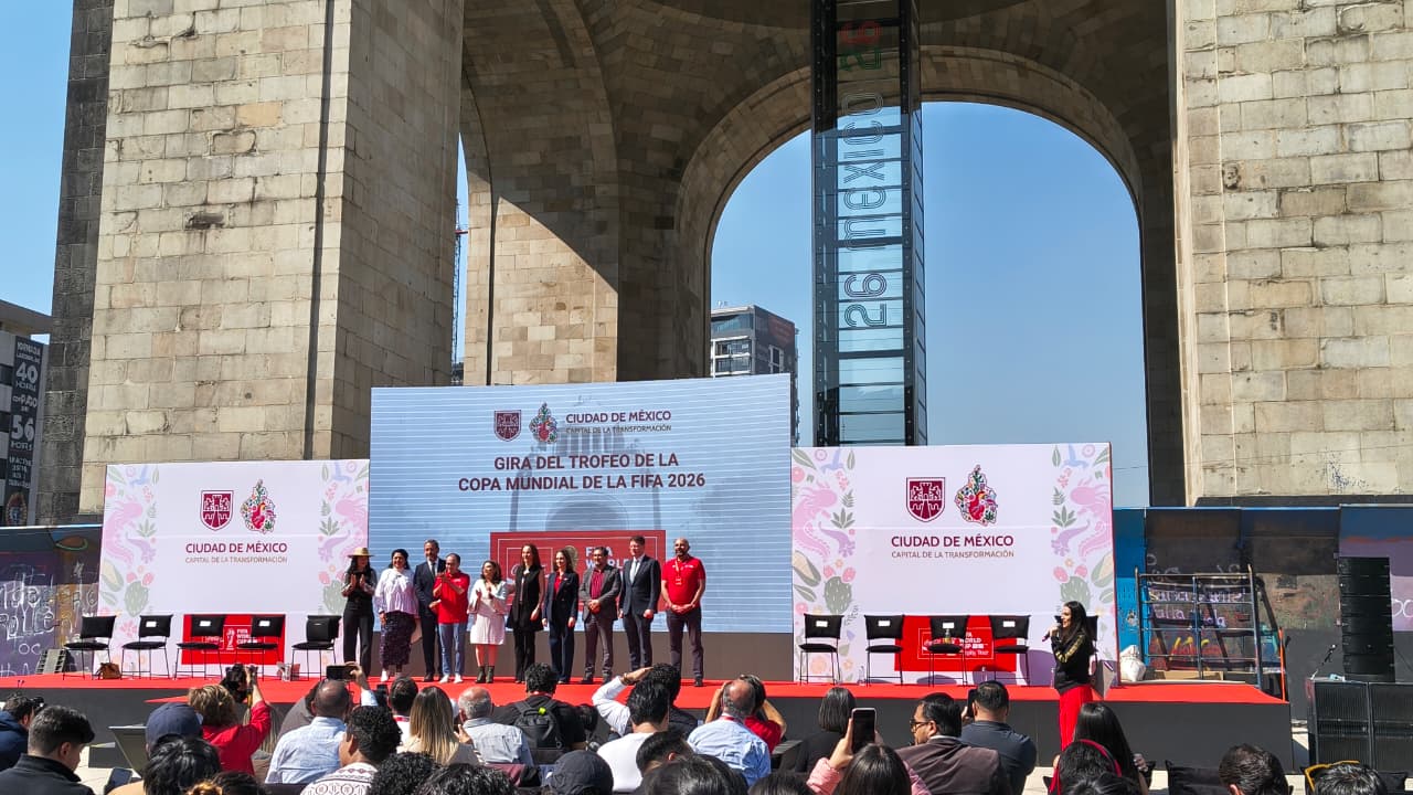 La copa será exhibida del 5 al 8 de junio en la Utopía Magdalena Mixhuca; forma parte del Trophy Tour que recorrerá 75 ciudades en el mundo antes del Mundial.