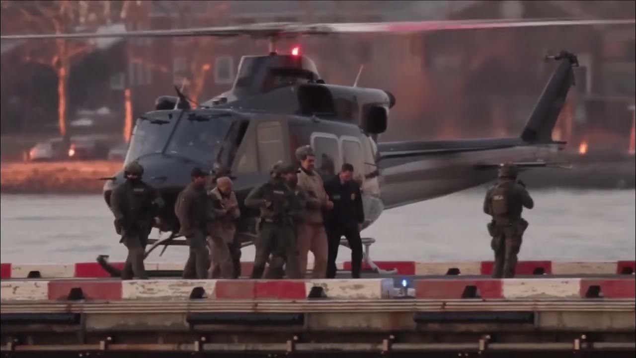 Fuerzas especiales de EE. UU. trasladaron al exmandatario y a su esposa desde Brooklyn a Manhattan para una audiencia inicial por presuntos vínculos con el narcotráfico.