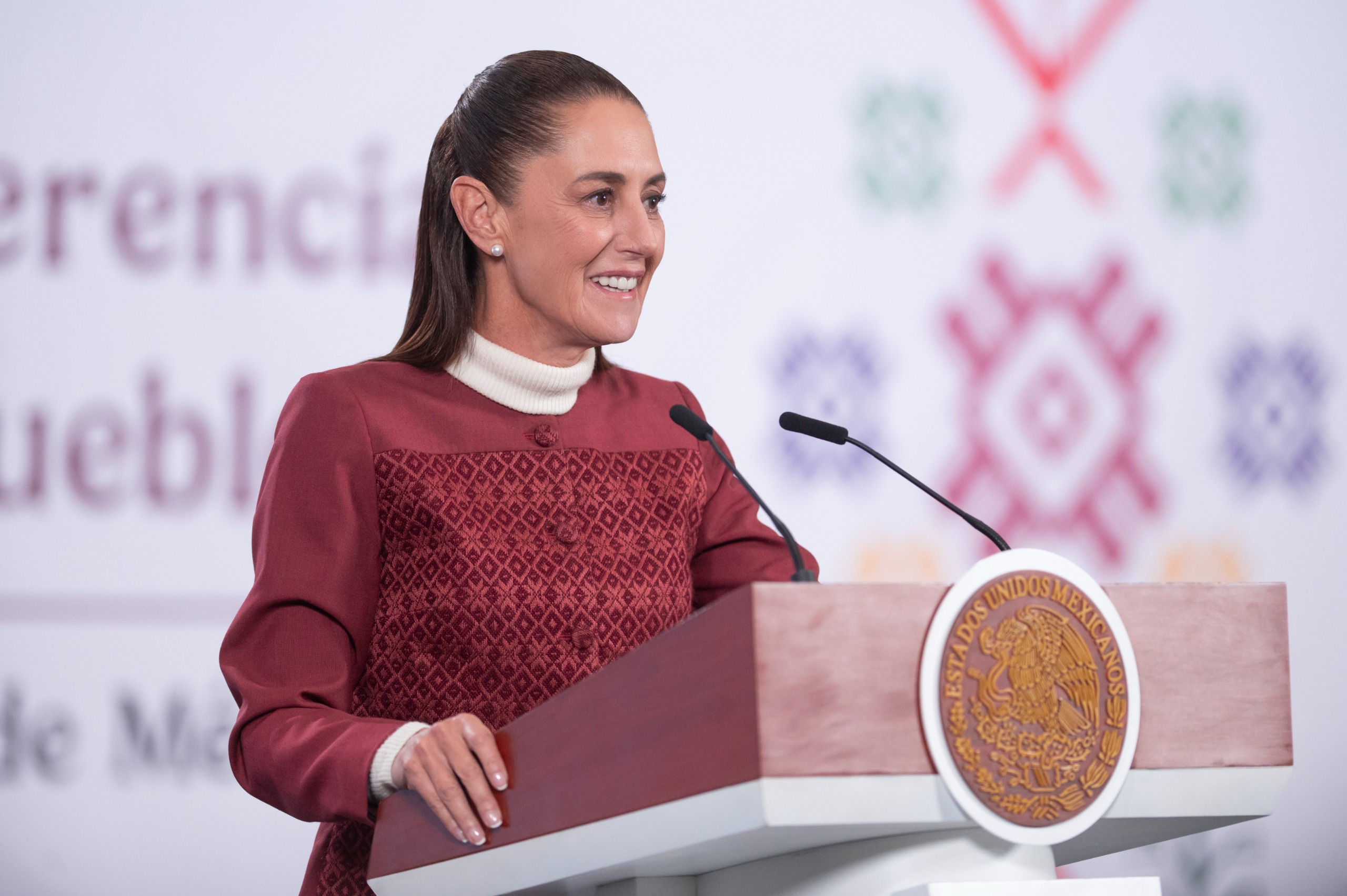 La Presidenta aseguró que, tras diálogo con Washington, no existe ningún plan de acción armada estadounidense en territorio nacional.