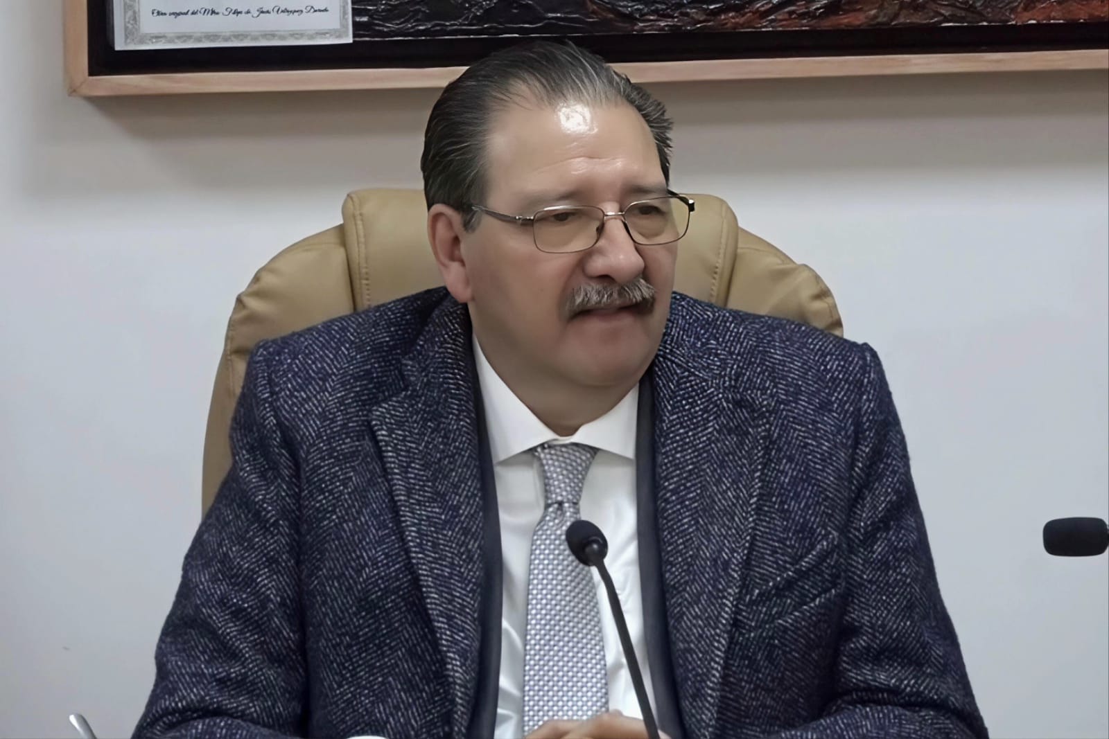 Reginaldo Sandoval afirmó que apenas inicia el diálogo con Gobernación y no existe documento de reforma electoral; llamó a fortalecer la unidad política y advirtió retos económicos y geopolíticos para México.