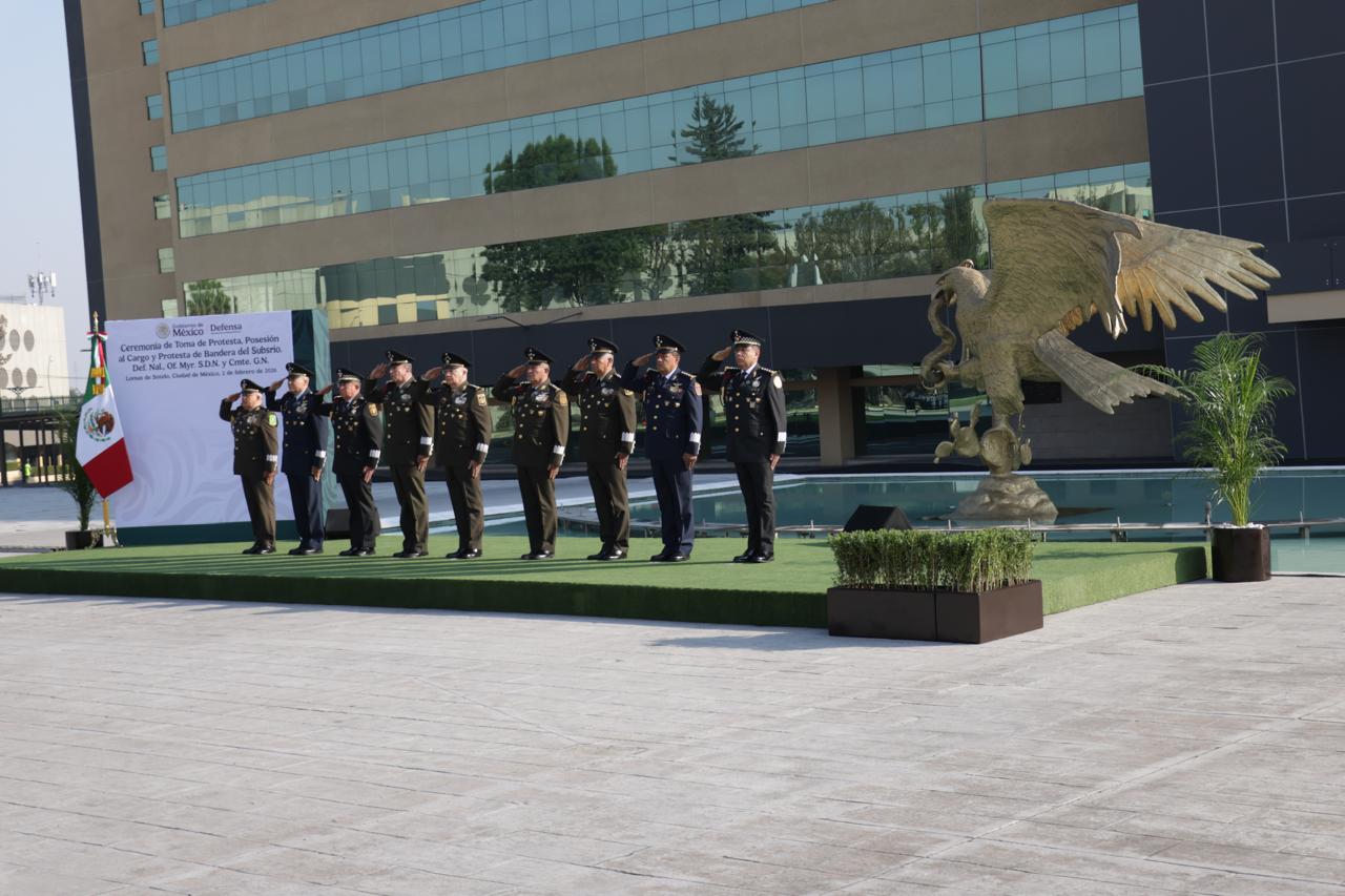 Por instrucción presidencial, el general de División tomó protesta en una ceremonia realizada en la Secretaría de la Defensa Nacional; sustituye a Hernán Cortés Hernández.