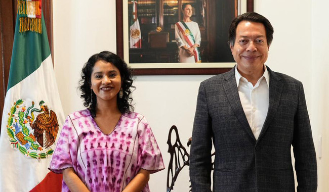 La pedagoga y poeta mixteca asume el cargo a partir del 16 de febrero; impulsará materiales con enfoque intercultural, de género e inclusión