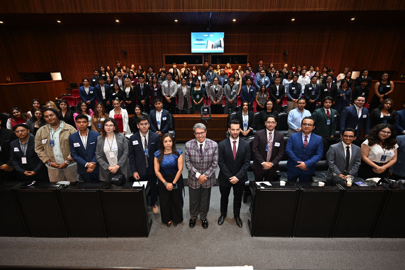 Inaugura el Modelo Parlamentario Universitario de la UAM Xochimilco; 140 estudiantes serán diputados por un día