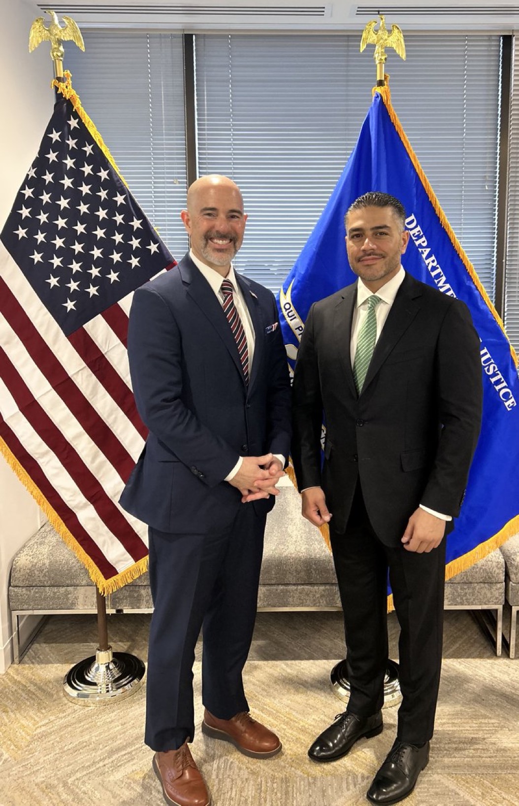 El secretario de Seguridad informó que dialogó con Terrance Cole sobre acciones conjuntas contra el narcotráfico, el tráfico de armas y la violencia.