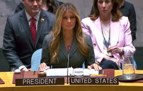 La primera dama de Estados Unidos encabezó una sesión del máximo órgano de seguridad mundial mientras crece el conflicto regional.