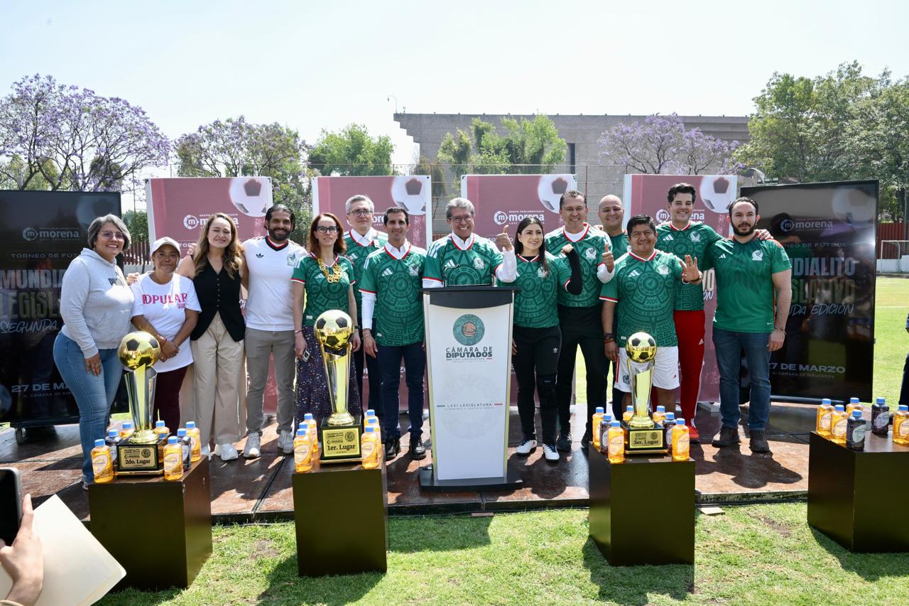 Al inaugurar el Segundo Mundialito Legislativo en San Lázaro, el coordinador de Morena destacó el papel del fútbol como herramienta de unidad nacional en el contexto de la próxima Copa del Mundo.