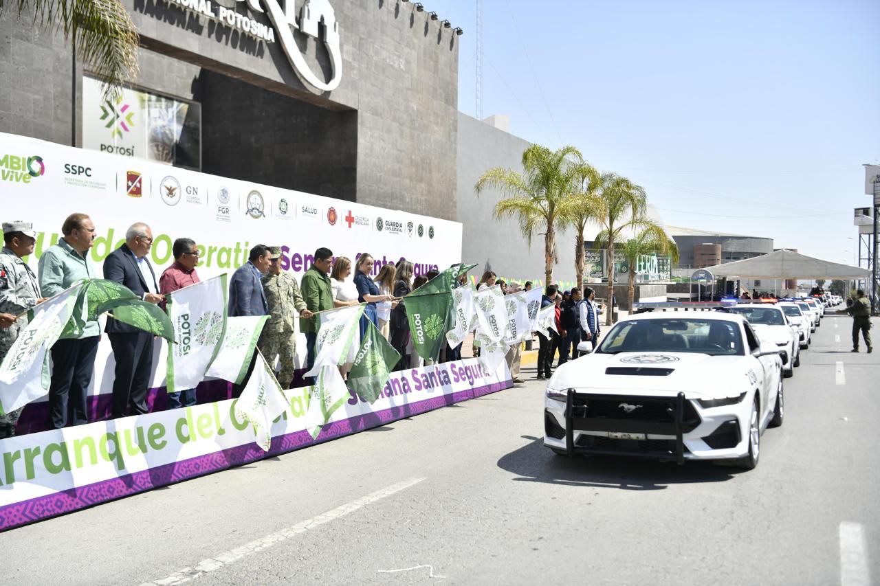 Coordinación de los tres niveles de gobierno busca garantizar seguridad a potosinos y turistas del 30 de marzo al 10 de abril.