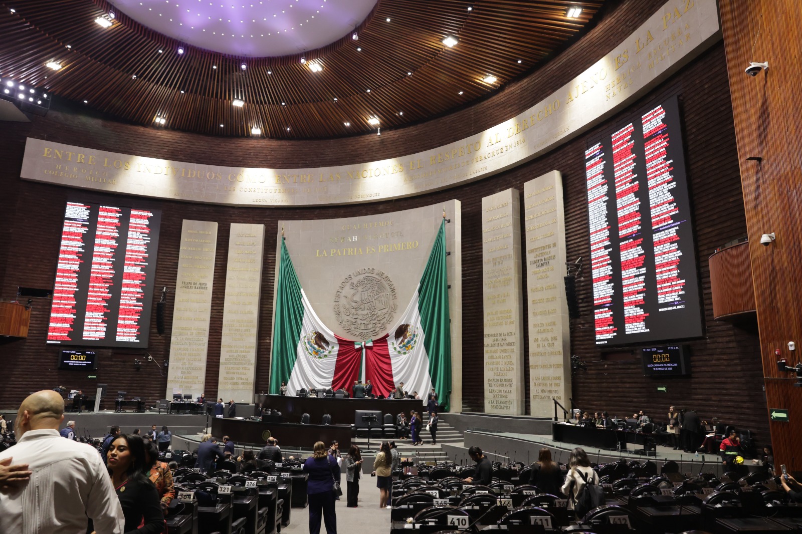 Con 447 votos a favor, la Cámara de Diputados aprobó cambios a la Ley Federal de Protección a la Propiedad Industrial para agilizar trámites, reforzar la certeza jurídica y alinear a México con compromisos del T-MEC.