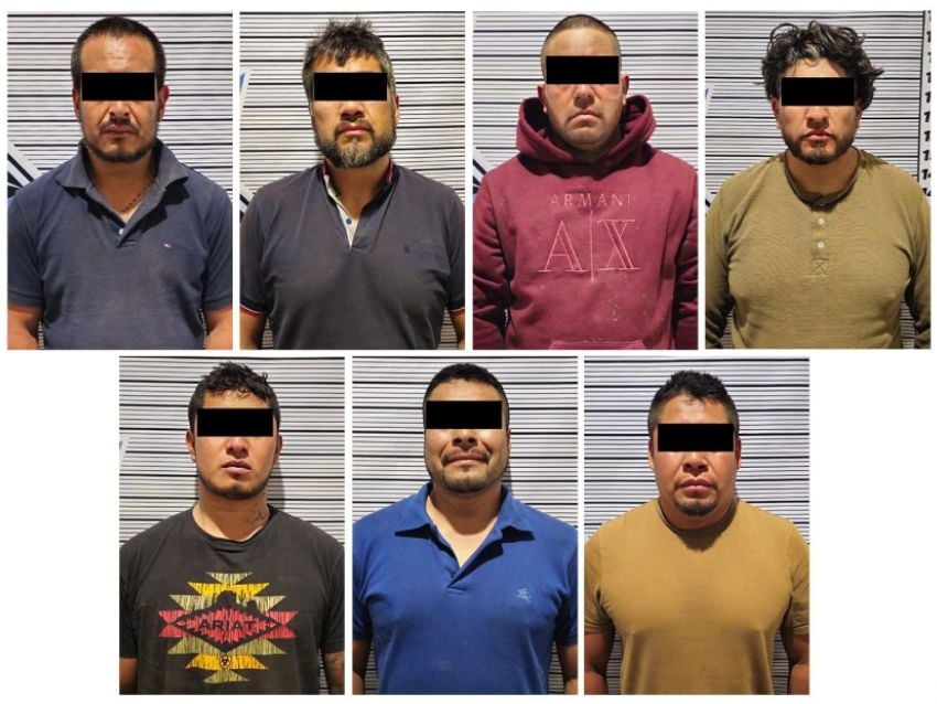 Entre los detenidos están “El Fósil”, “El Marañón” y otros cuatro sujetos; autoridades aseguran armas largas, pistolas y una camioneta durante operativo en Chignahuapan.