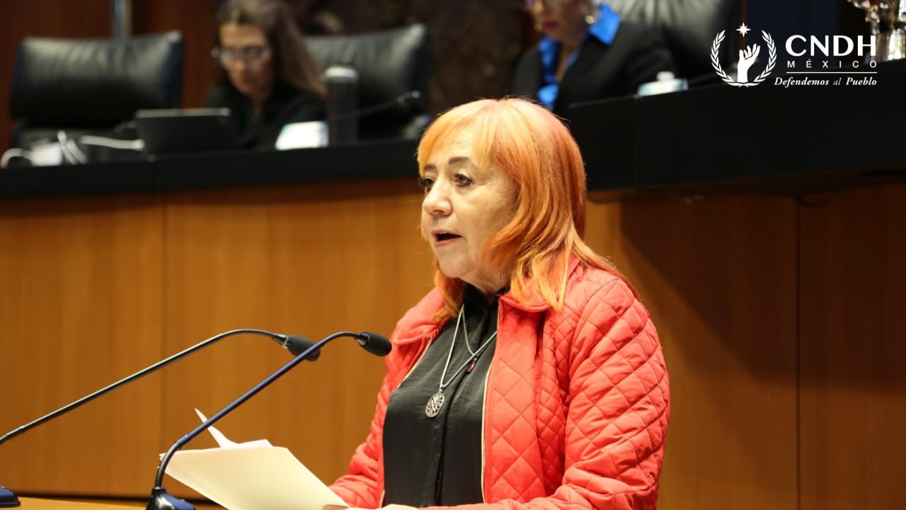 Laura Ballesteros Mancilla aseguró que víctimas y colectivos encabezarán las denuncias contra la titular de la CNDH por su actuación ante la crisis de desapariciones. También urgió destrabar en San Lázaro la minuta sobre feminicidios.
