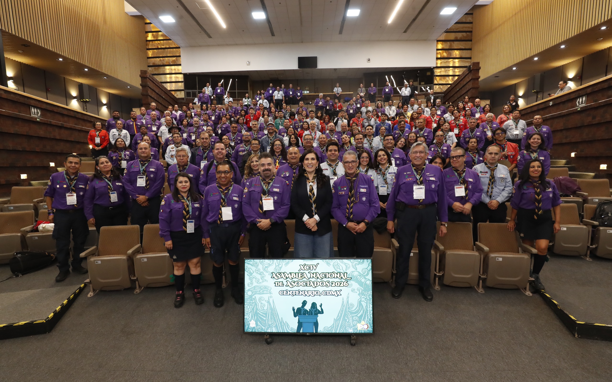  La presidenta de la Mesa Directiva afirmó que la Cámara de Diputados es un espacio de debate y acuerdos, al participar en la Asamblea Nacional 2026 de la Asociación de Scouts de México, donde fue nombrada miembro honorario.