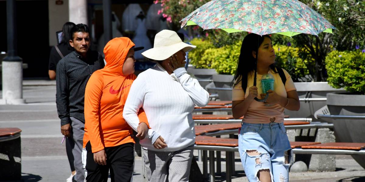 Canales de baja presión y el ingreso de humedad provocarán precipitaciones en el centro, sur y sureste, mientras un nuevo frente frío entrará por el noroeste con rachas de hasta 60 km/h; persisten temperaturas extremas de hasta 45 grados.