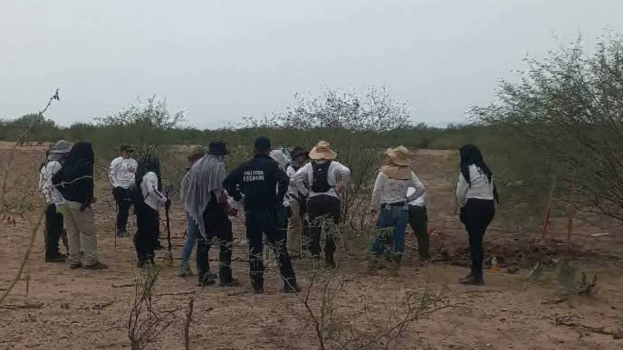 Colectivos de buscadoras localizaron al menos nueve fosas en Sonoyta; denuncian falta de seguridad y apoyo de autoridades.