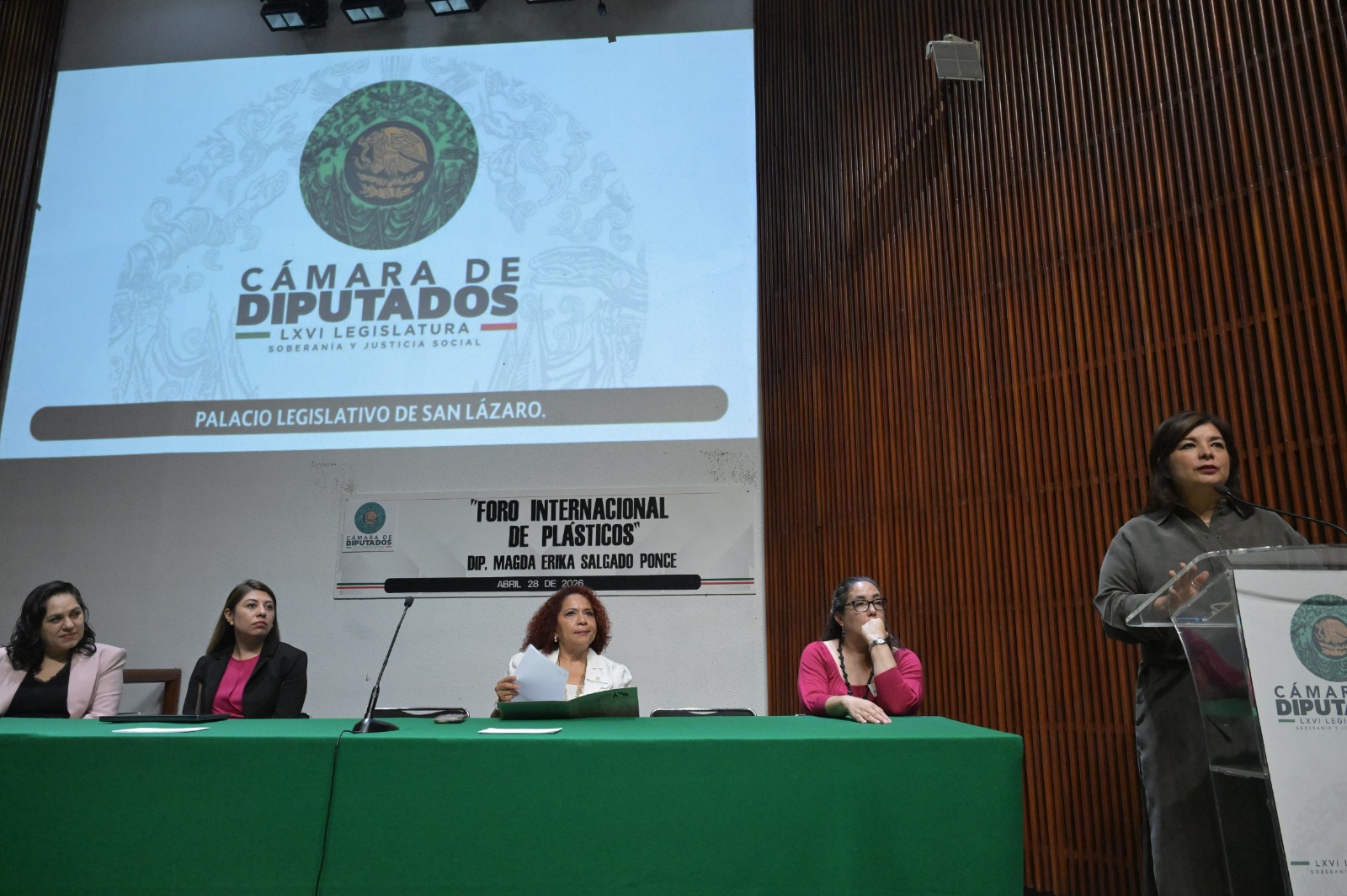 La diputada de Morena advirtió que la contaminación por plásticos afecta la salud pública, el medio ambiente y la economía, por lo que llamó a construir una estrategia nacional con participación multisectorial.