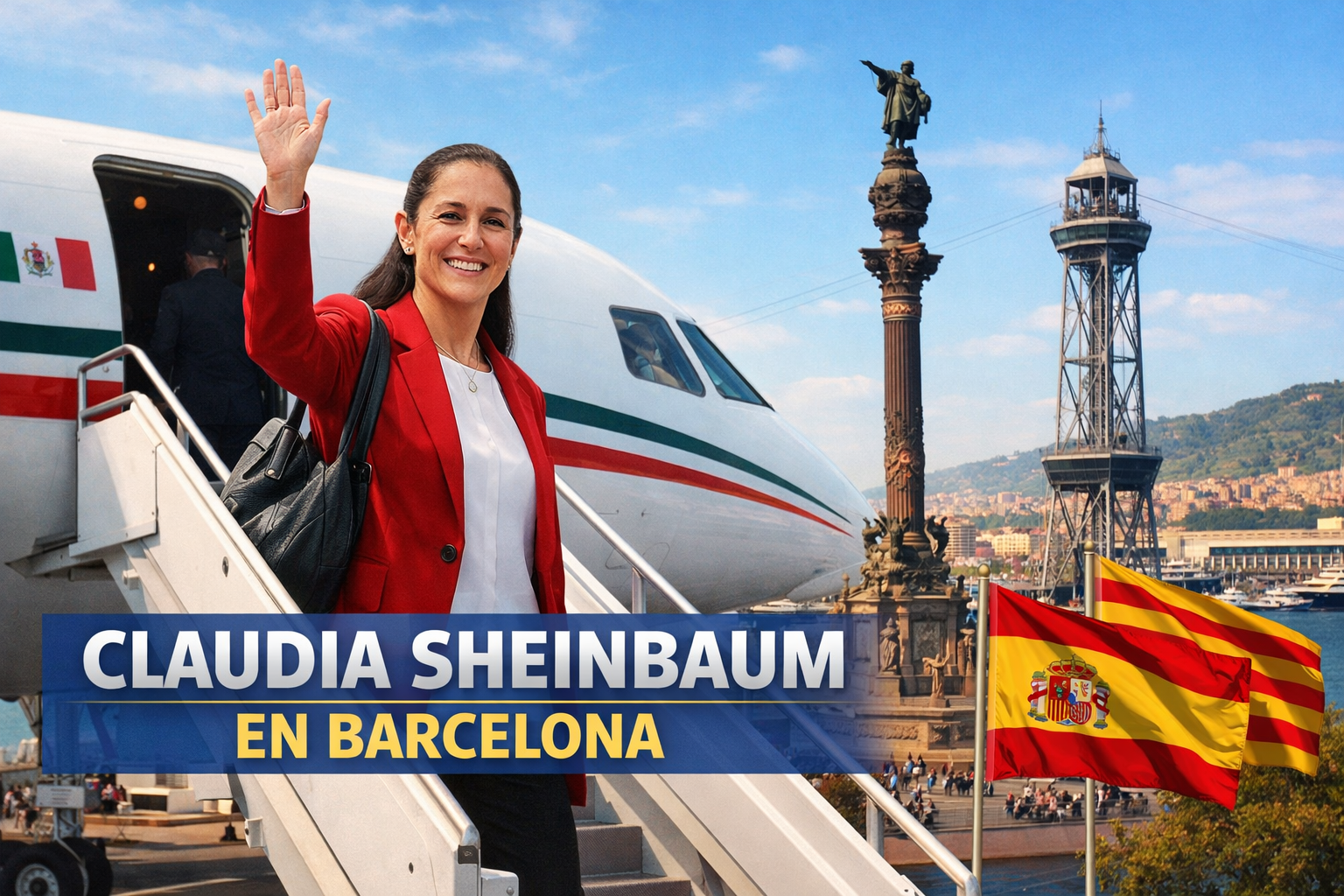 La presidenta de México confirmó una gira relámpago a España para participar en una reunión de gobiernos progresistas en Barcelona, donde sostendrá encuentros bilaterales con mandatarios iberoamericanos y prevé actividades en una universidad de la ciudad.