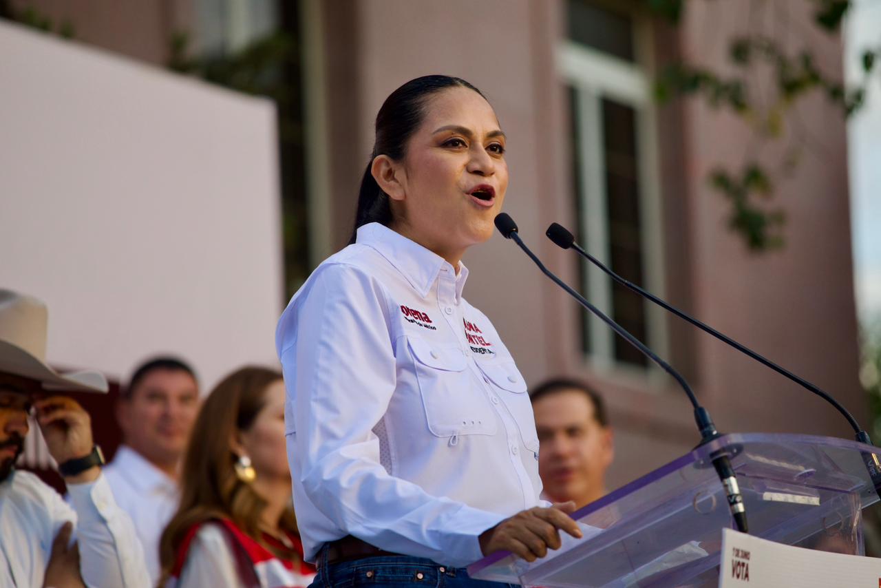 Ariadna Montiel afirmó en Coahuila que el tricolor busca que “los vecinos del norte” se entrometan en asuntos del país; promete combate a la corrupción y más recursos para salud.
