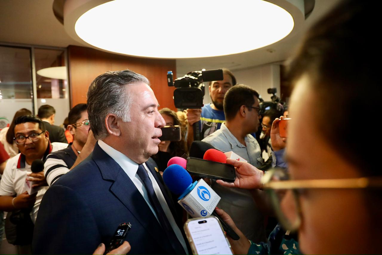 El senador de Morena difundió un video desde Badiraguato; confirma que retomará actividades en la Comisión Permanente el próximo 6 de mayo