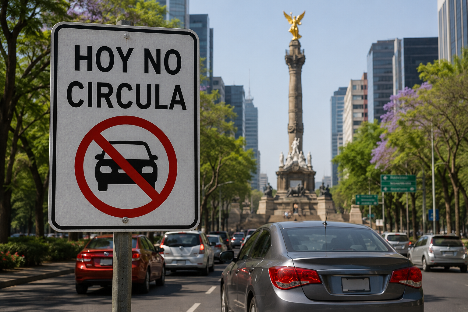Quinto sábado de mayo: holograma 2 y foráneos no circulan.