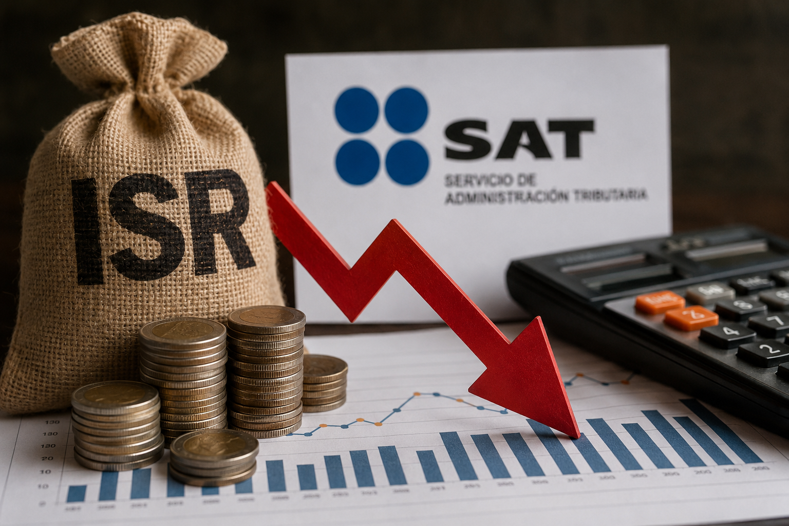 Caída tributaria refleja debilidad económica y menor actividad