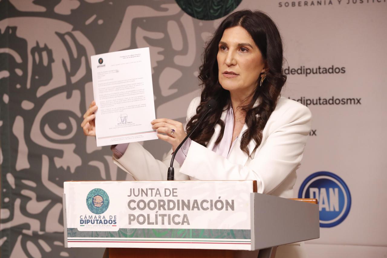 La presidenta de la Cámara de Diputados confió en que pronto se acuerde una nueva fecha para el encuentro bilateral; además, criticó que en el periodo extraordinario no se incluyeran medidas más severas contra el financiamiento del narcotráfico en campañas.