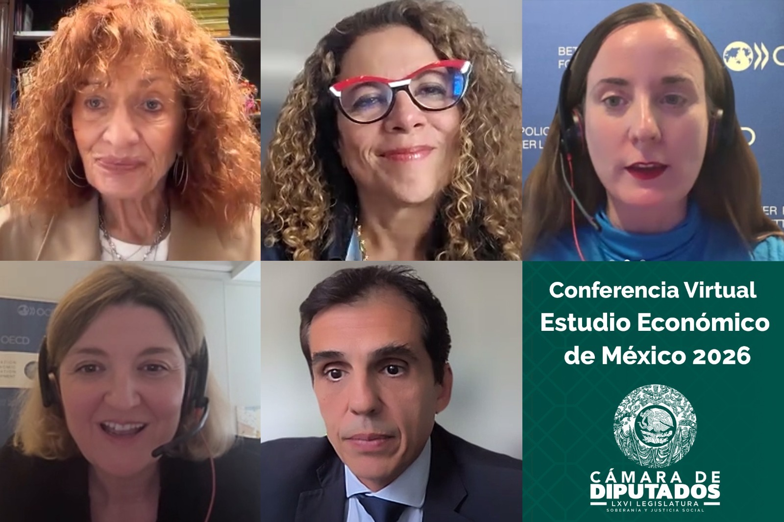 Diputados y especialistas analizaron el “Estudio Económico de México 2026”; llaman a fortalecer inversión, digitalización y transición climática