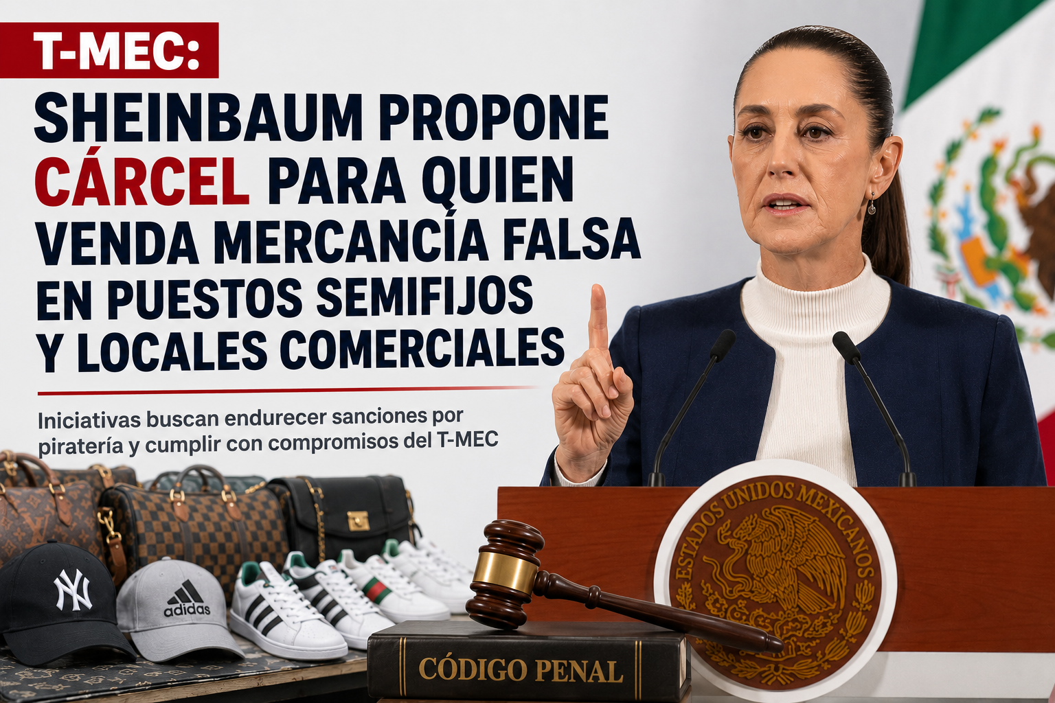 Iniciativa endurece sanciones por piratería para cumplir con el T-MEC.