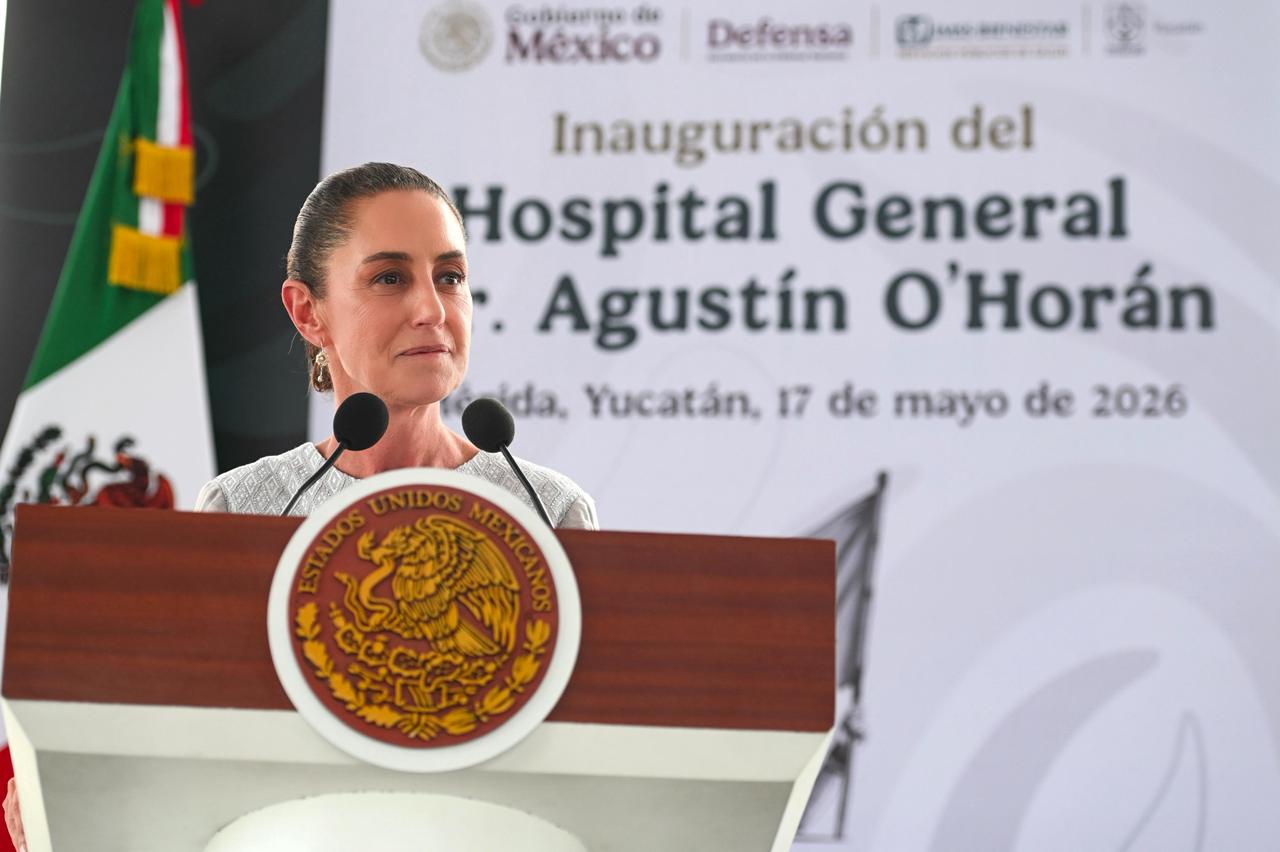 La presidenta aseguró que en México “no mandan intereses extranjeros” y reiteró que su gobierno fortalecerá el sistema público de salud y el abasto de medicamentos.