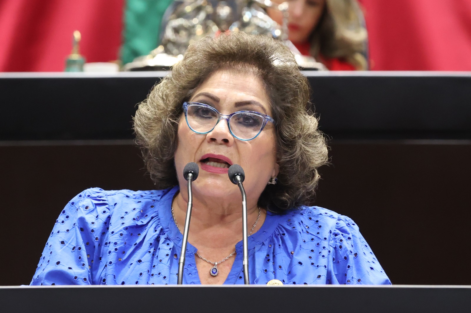 La legisladora del PVEM afirmó en el Parlatino que el desarrollo agroalimentario debe ir de la mano con la protección ambiental y el bienestar de las comunidades rurales.