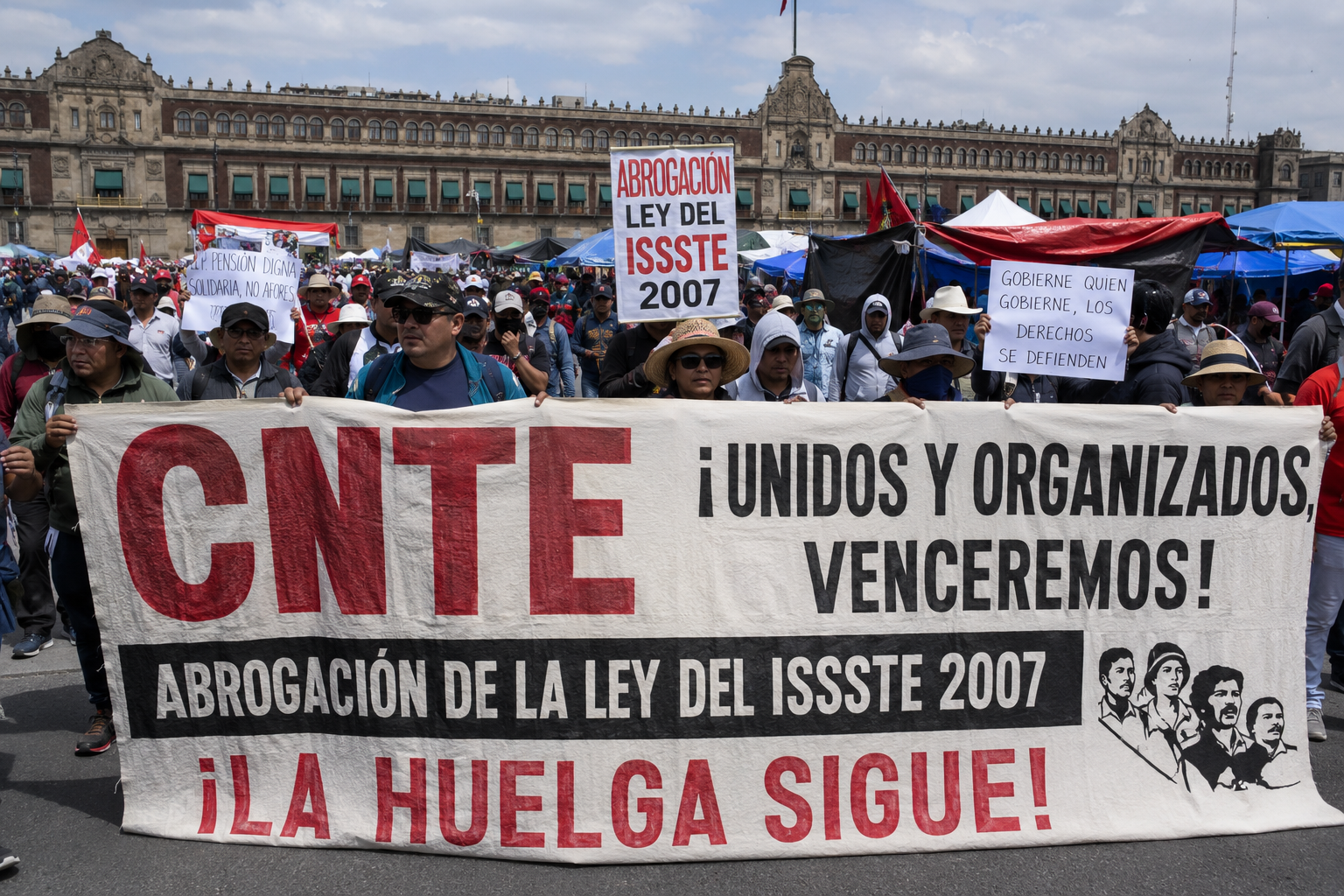 Más contingentes llegarán esta semana; rechazan propuesta oficial.