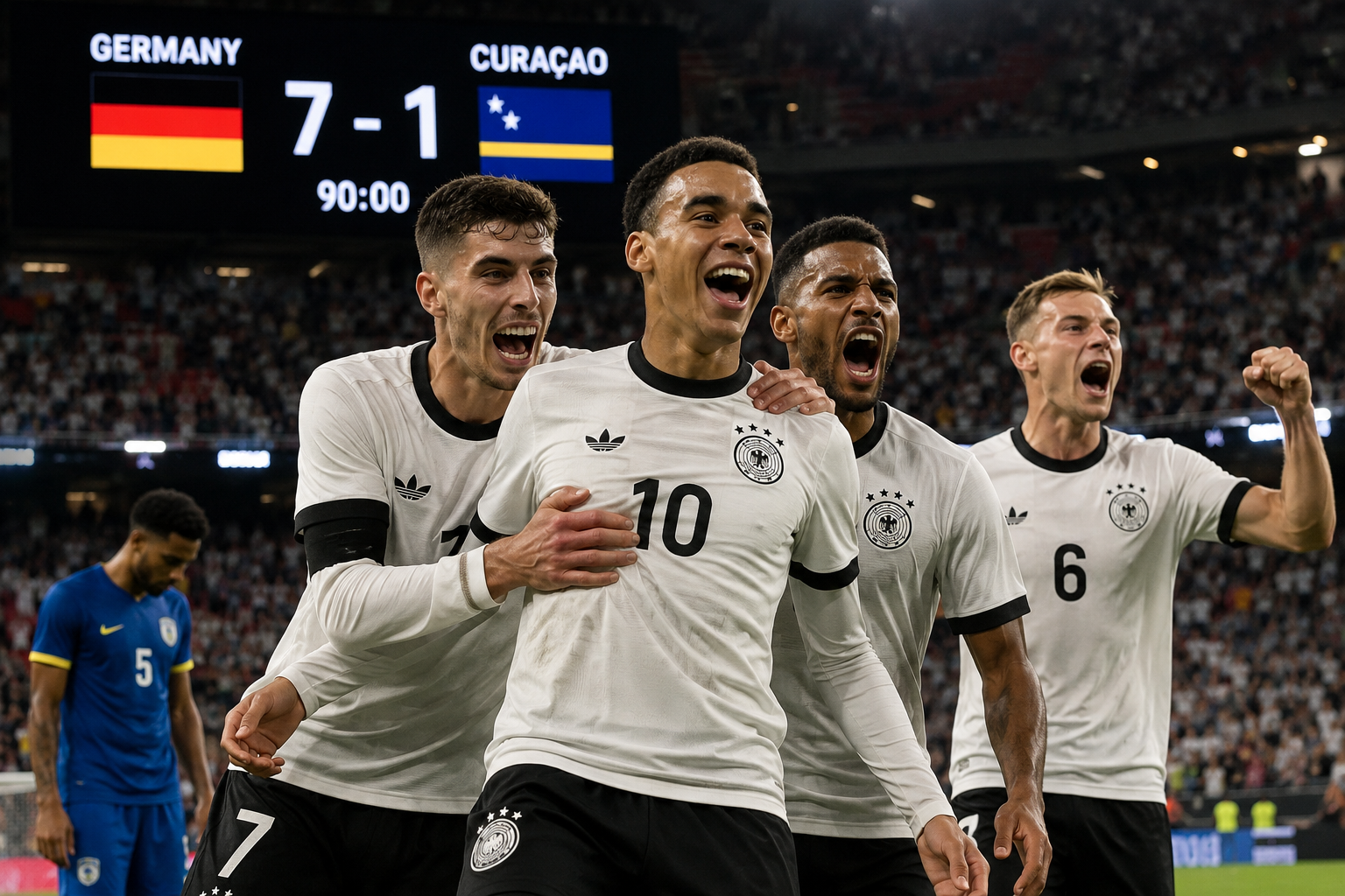 La Mannschaft exhibe su poder ofensivo y arranca como favorita.