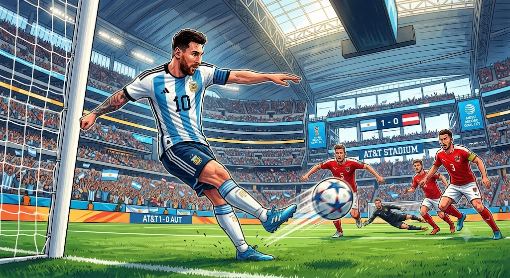 Messi no solo condujo a Argentina a una victoria clave, sino que también consolidó su nombre en la cima de la historia de los Mundiales