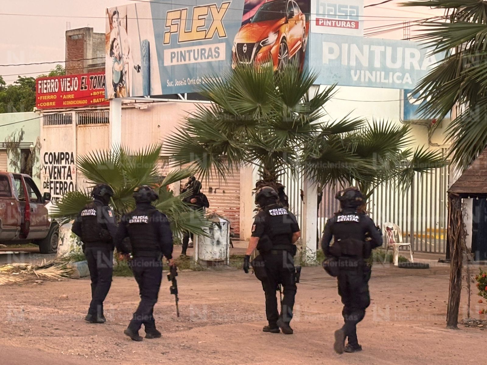 Salían por una emergencia médica y quedaron en una balacera