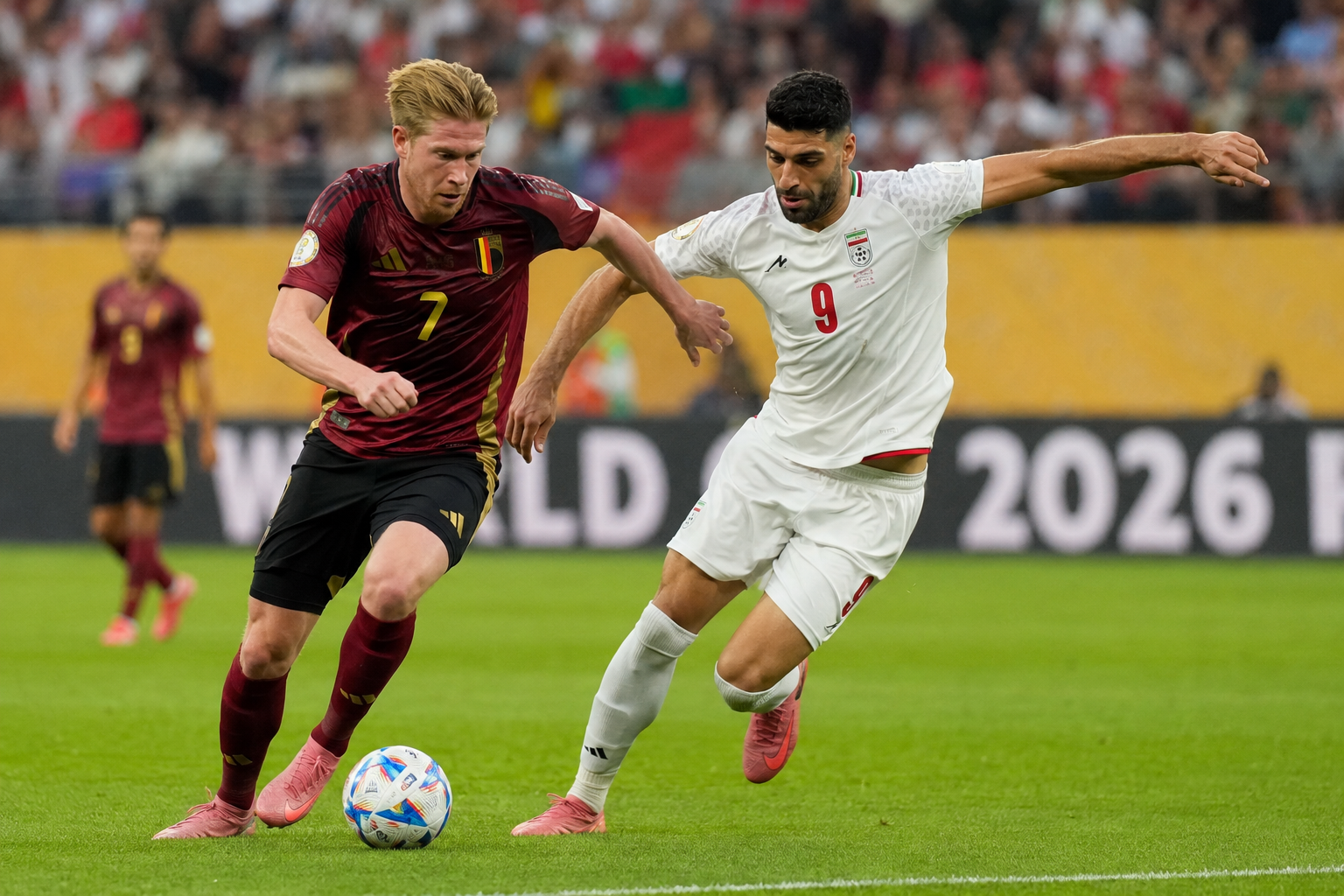Bélgica e Irán igualan 0-0; el Grupo G se decidirá en la última fecha