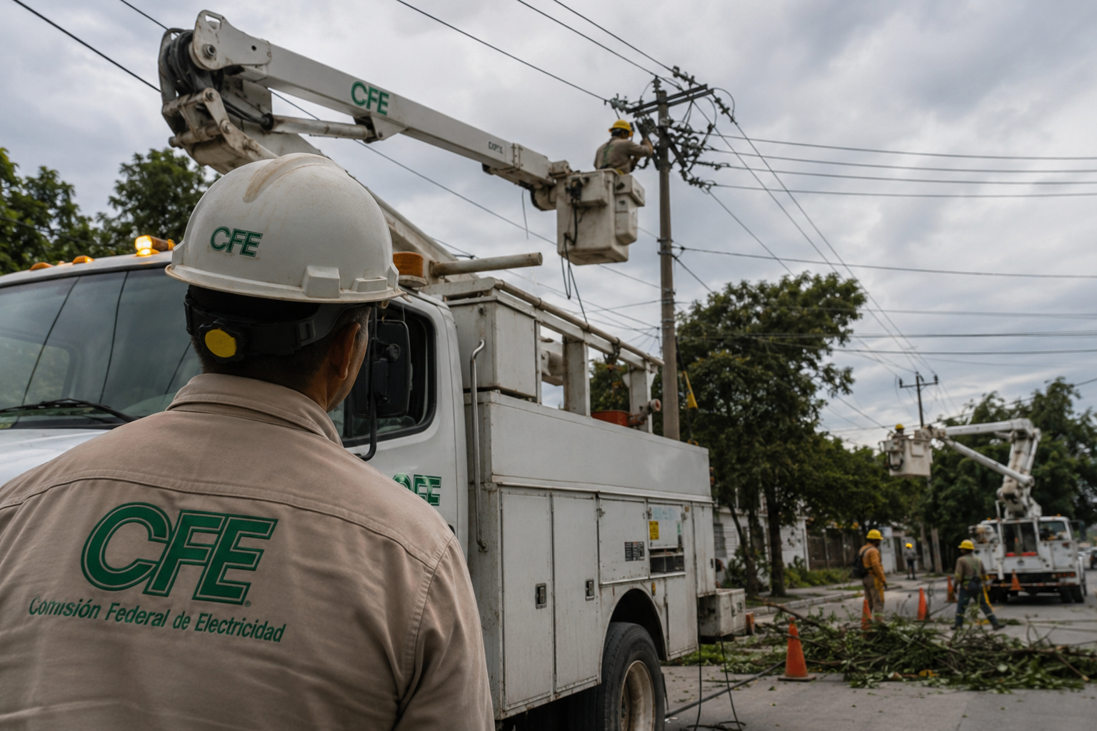 CFE rechaza crisis nacional y asegura baja en apagones con inversión.