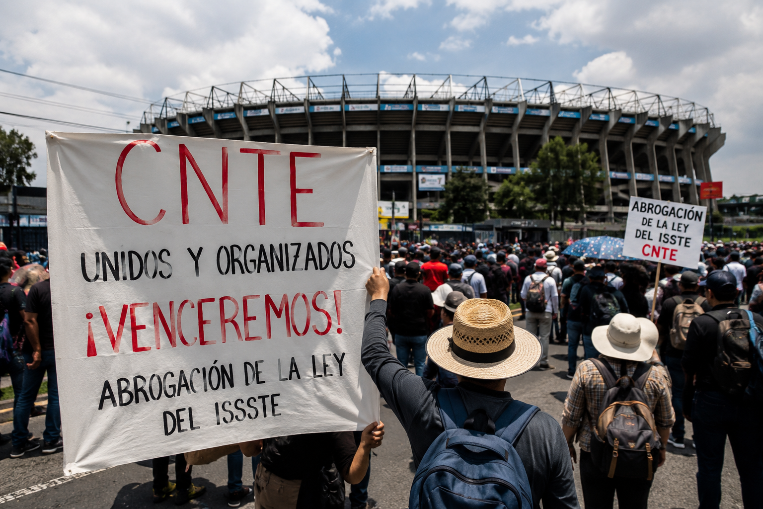 Magisterio decidirá esta noche si protesta cerca del estadio.