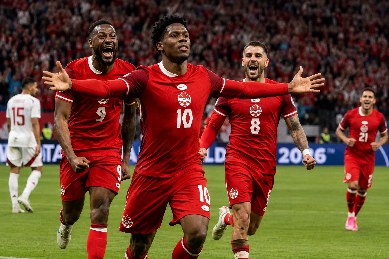 Canadá exhibe su poder ofensivo; preocupa la lesión de Ismaël Koné.