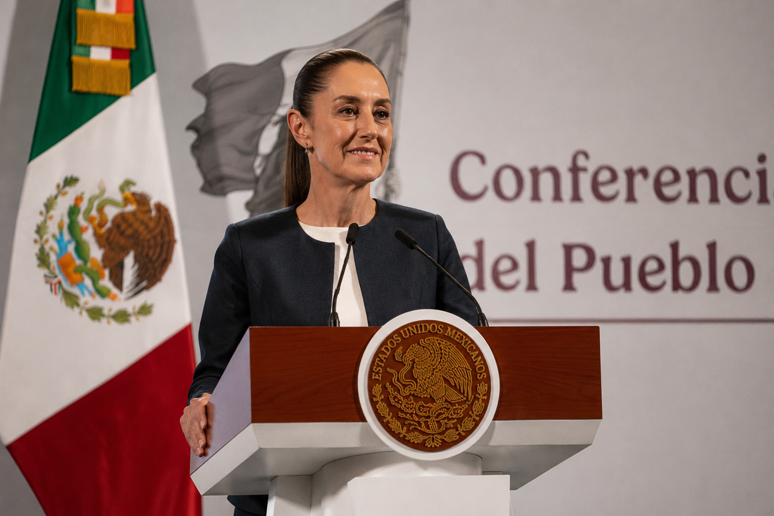La presidenta Claudia Sheinbaum iniciará este viernes con su conferencia matutina en Palacio Nacional y por la tarde viajará a Baja California para encabezar la presentación del Plan de Justicia para los Trabajadores Agrícolas de San Quintín.