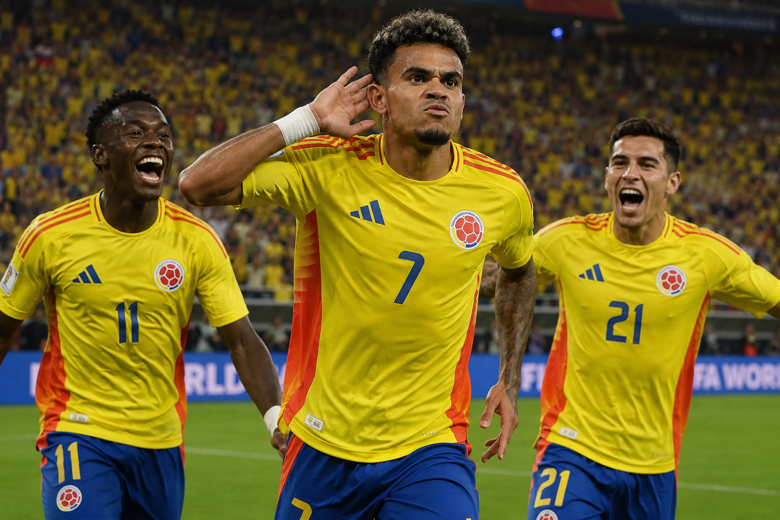 Colombia debutó con triunfo contundente y lidera su grupo.