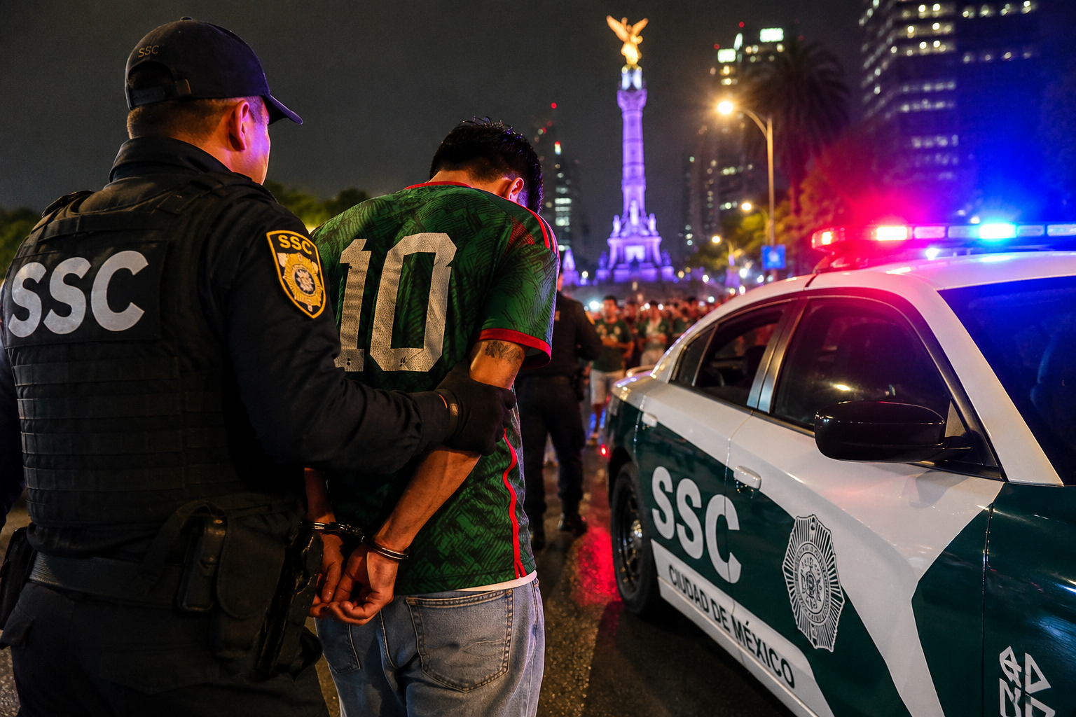 Reventa, robos y riñas marcaron los festejos en la CDMX.