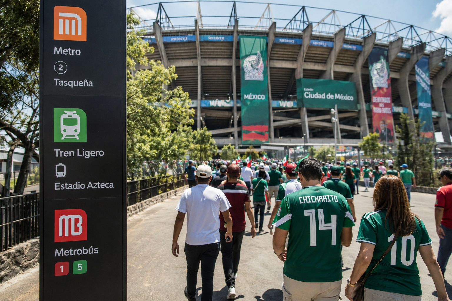 Guía completa de rutas, horarios y accesos al partido.