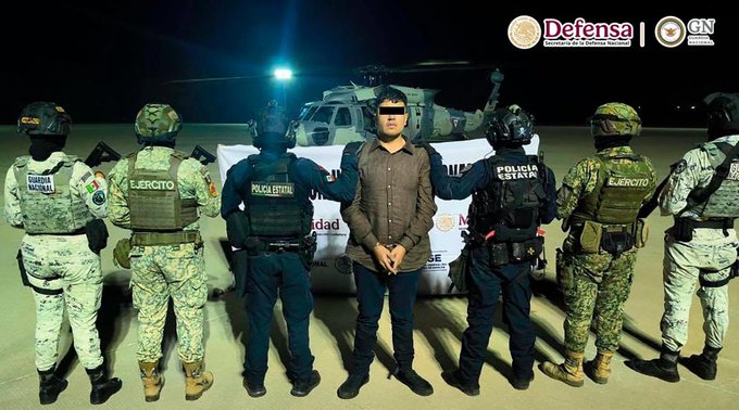 Detienen a líder regional de Los Chapitos ligado a secuestros.