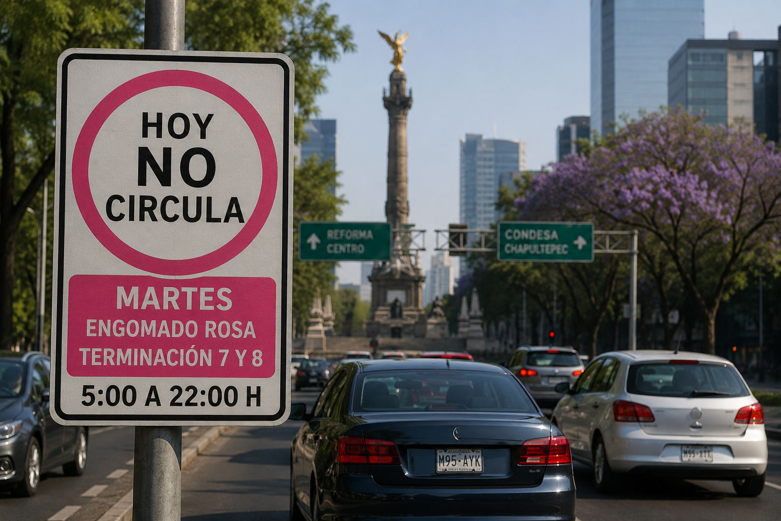 Restricción aplica de 5:00 a 22:00 horas en CDMX y Edomex