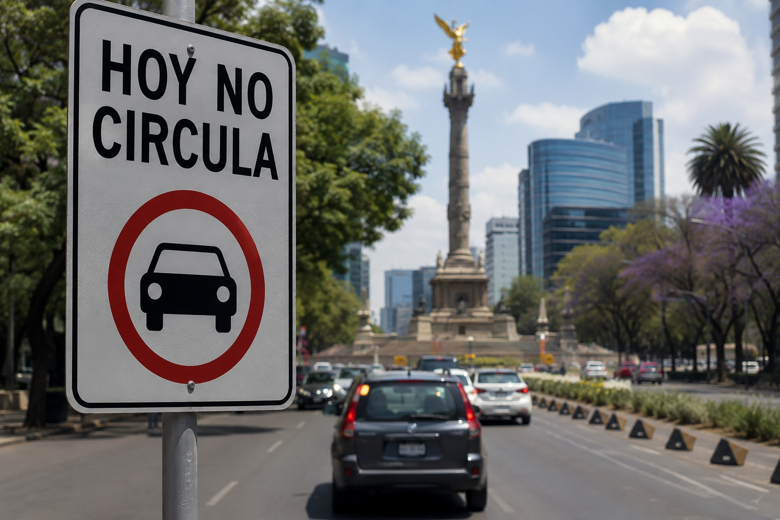 Restricción aplica a holograma 1, 2 y foráneos este sábado.