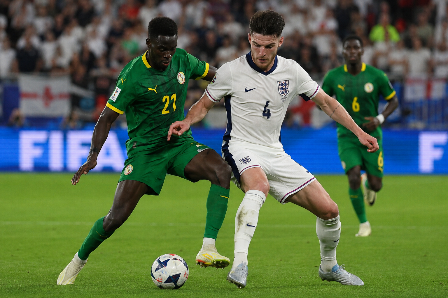 Inglaterra dominó, pero Ghana resistió y firmó un valioso 0-0.