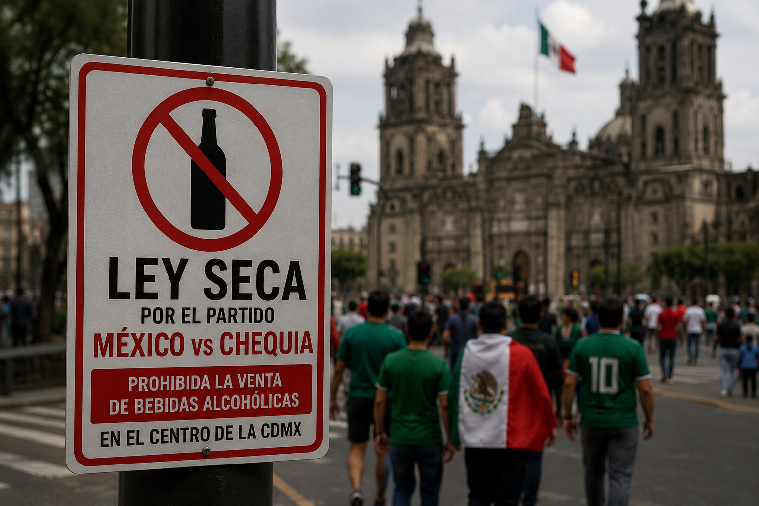 Prohibirán venta de alcohol 16 horas en el Centro Histórico.